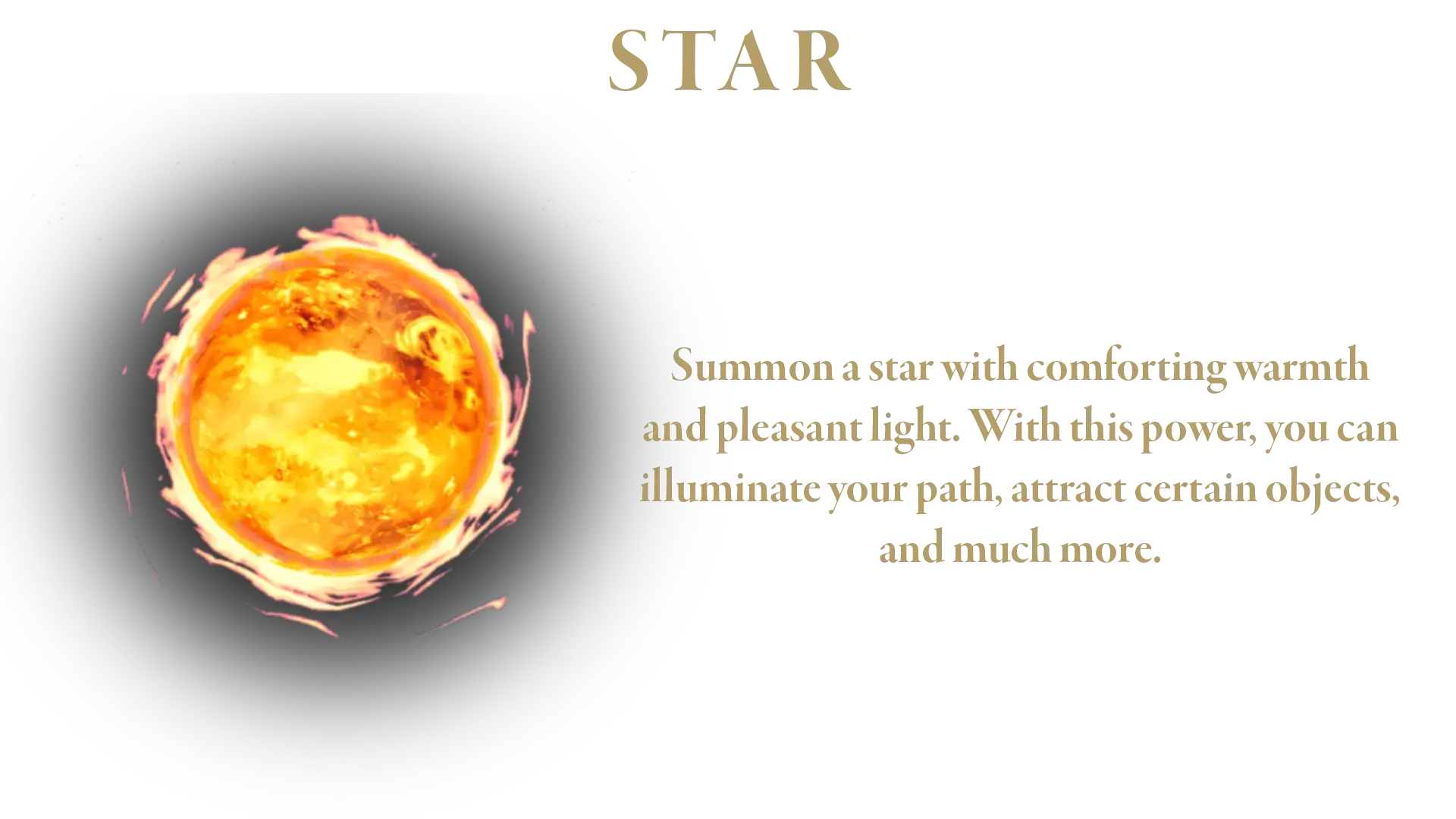 Small star spell description